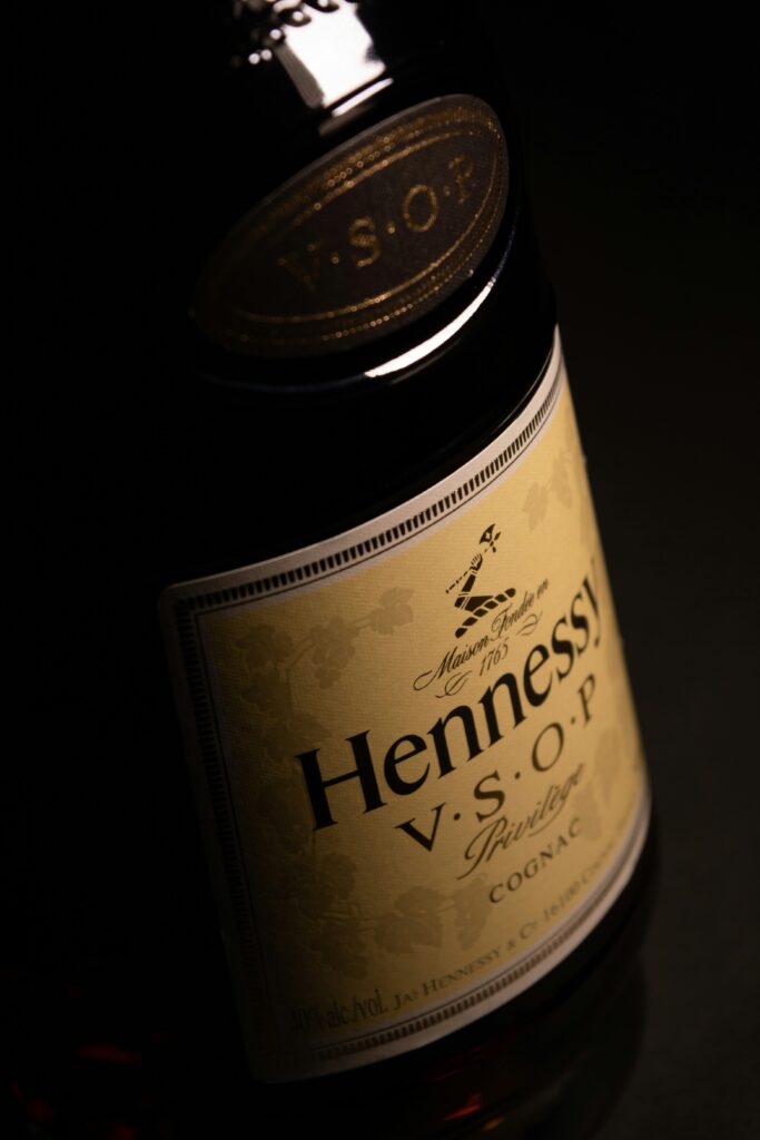 a close up of a bottle of wine